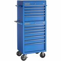 Champion Tool Storage CTS FM Pro Series 20'' x 27'' Blue 12-Drawer Top Chest / Mobile Storage Cabinet FMP2712RC-BL 5732712RCBL